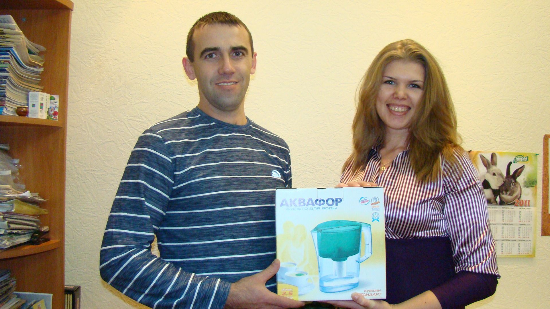 Победители месяца Алла и Александр